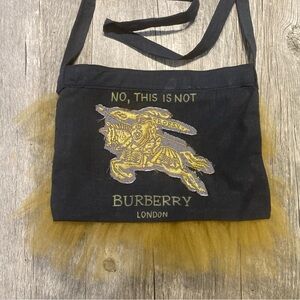 “Not Burberry” small purse for summer